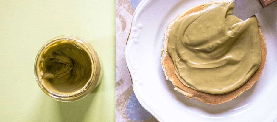 Pancakes con crema di pistacchio 7 Ricetta Pancakes con crema di pistacchio