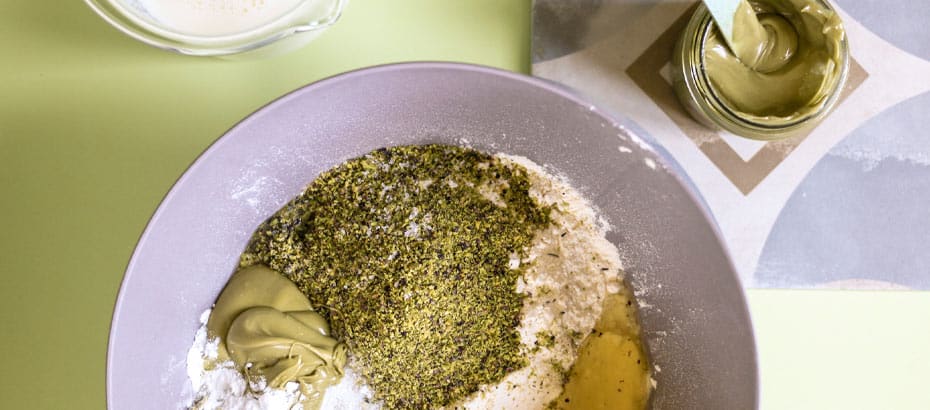 Pancakes con crema di pistacchio 3 Ricetta Pancakes con crema di pistacchio