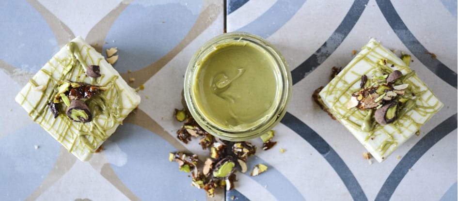 Ricetta quadrotti pistacchio